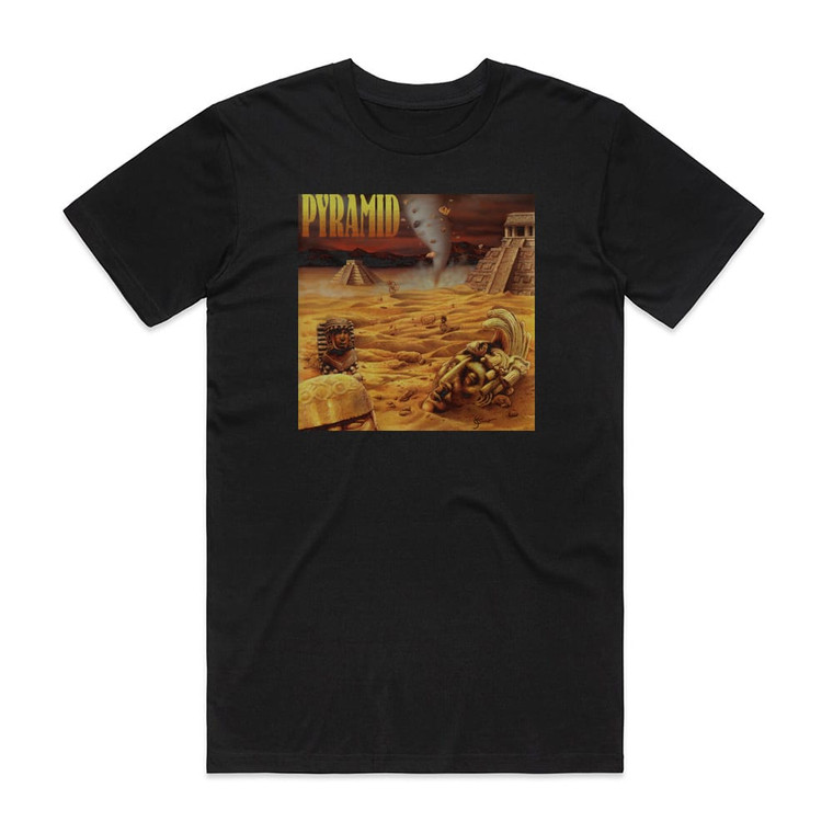 Pyramid Pyramid Album Cover T-Shirt Black