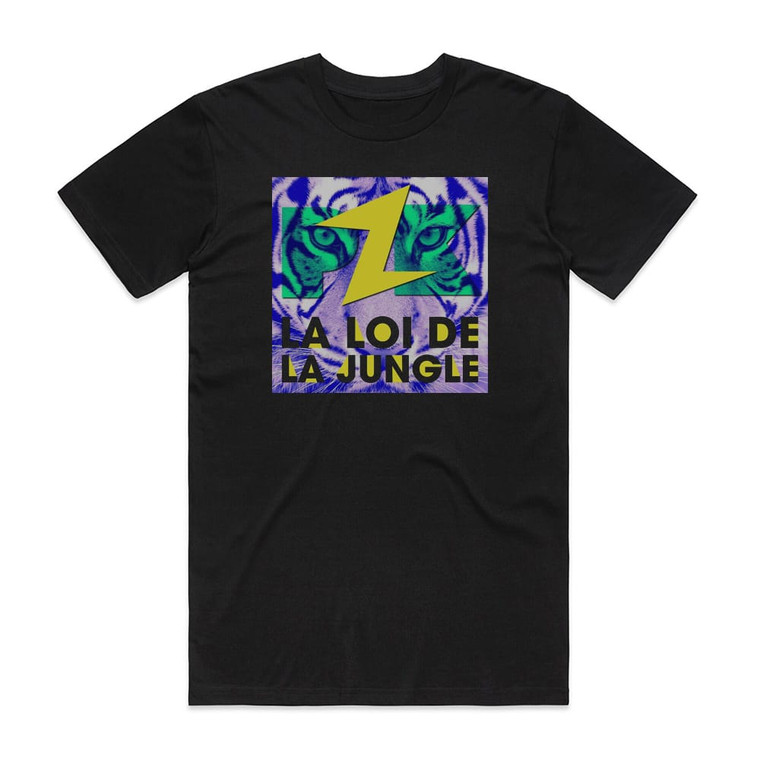 PZK La Loi De La Jungle Album Cover T-Shirt Black