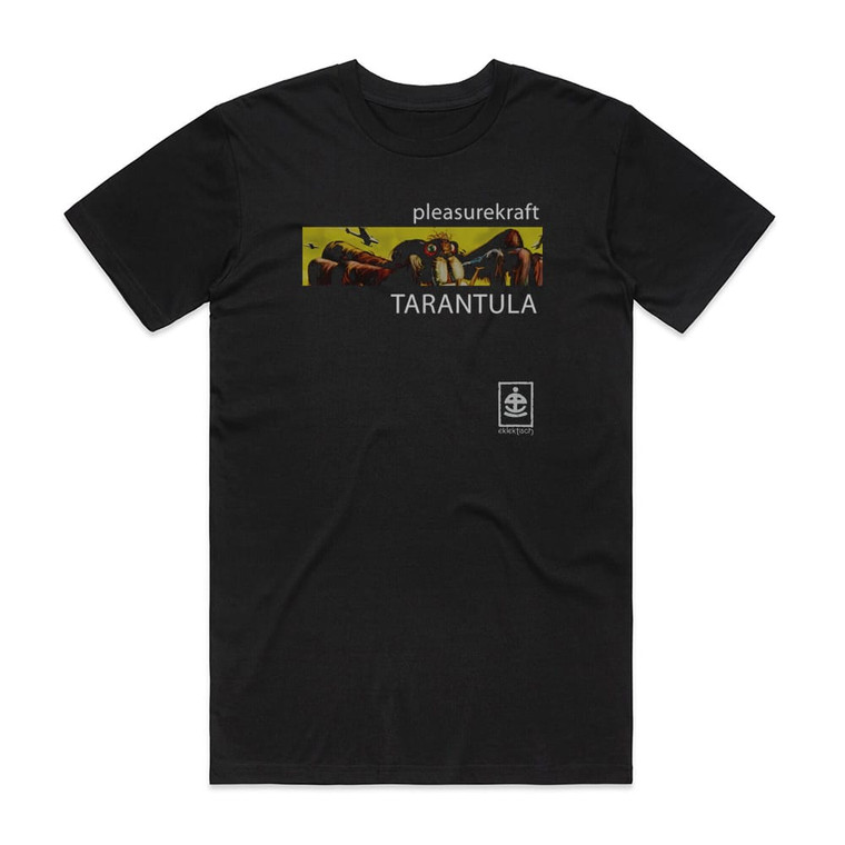 Pleasurekraft Tarantula Album Cover T-Shirt Black