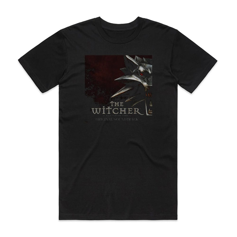 Pawel Blaszczak The Witcher Original Soundtrack Album Cover T-Shirt Black