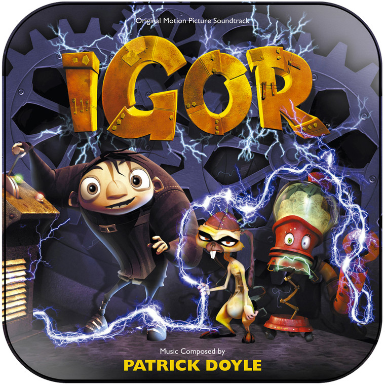 Patrick Doyle Igor Album Cover Sticker