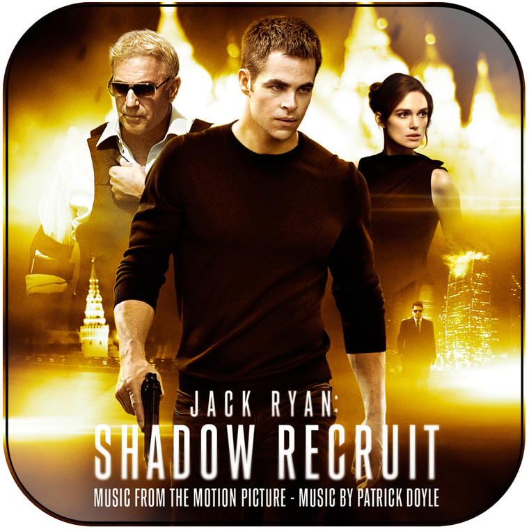 Patrick Doyle Jack Ryan Shadow Recruit Album Cover Sticker
