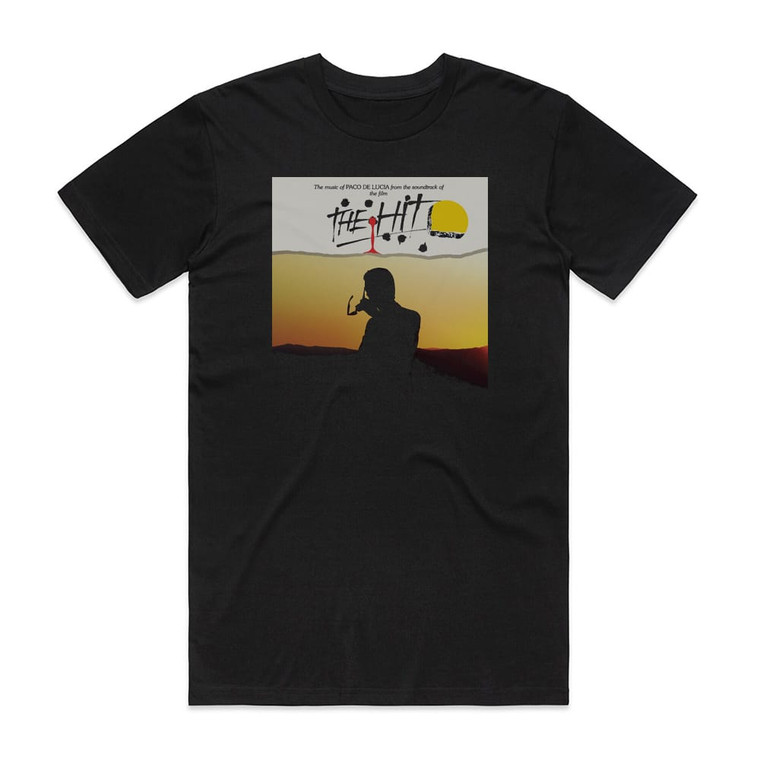 Paco de Lucia Music From The Soundtrack Of The Film The Hit Album Cover T-Shirt Black