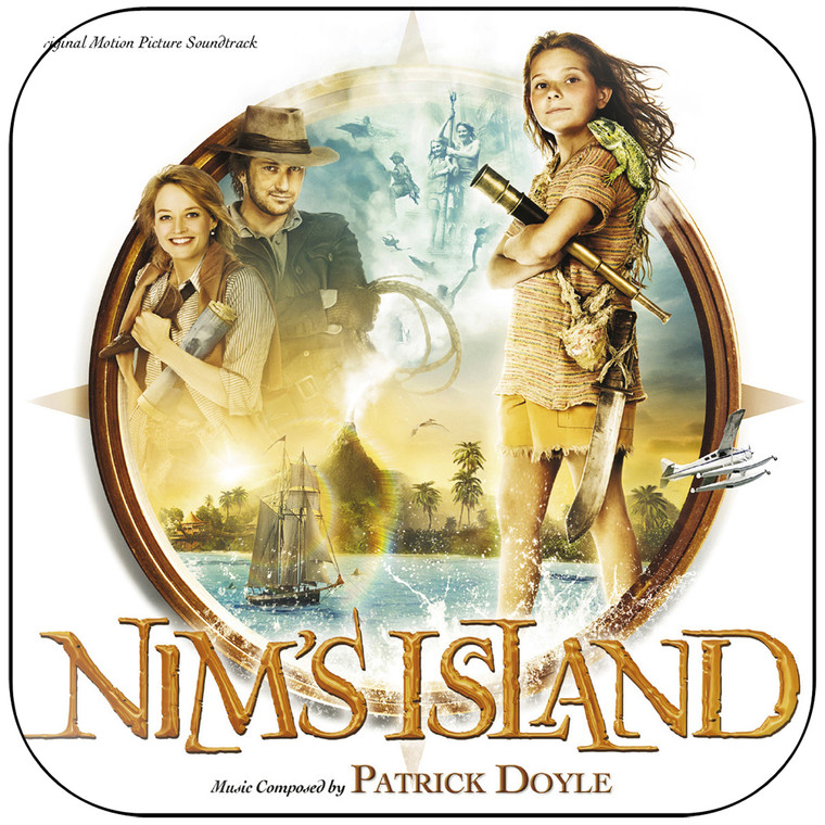 Patrick Doyle Nims Island Album Cover Sticker