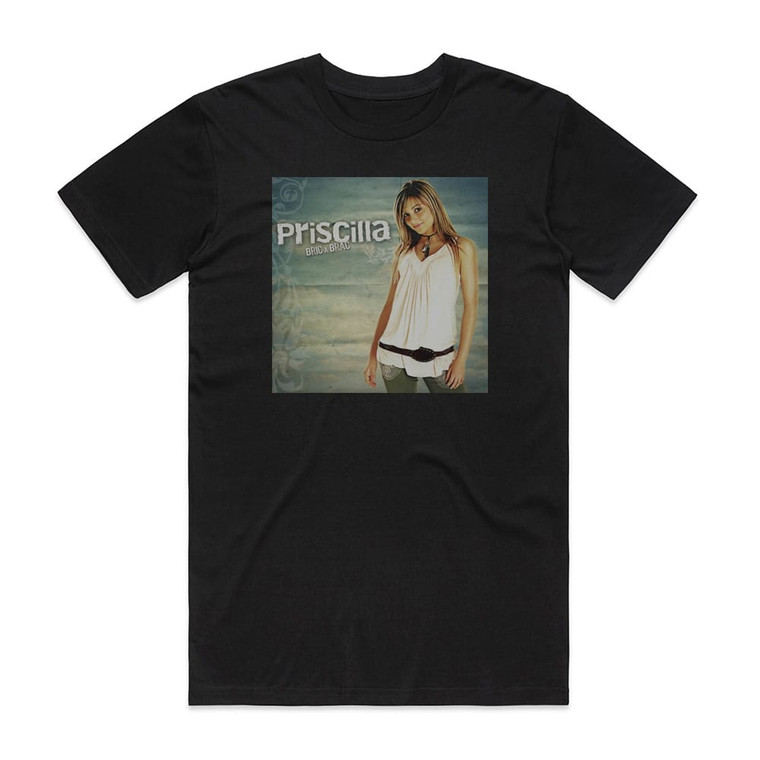 Priscilla Bric Brac Album Cover T-Shirt Black