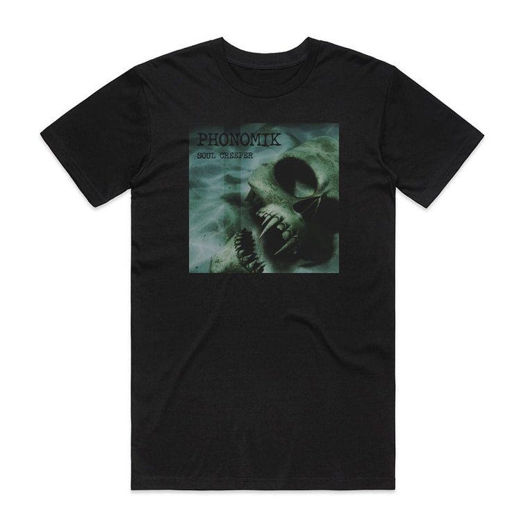 Phonomik Soul Creeper Album Cover T-Shirt Black