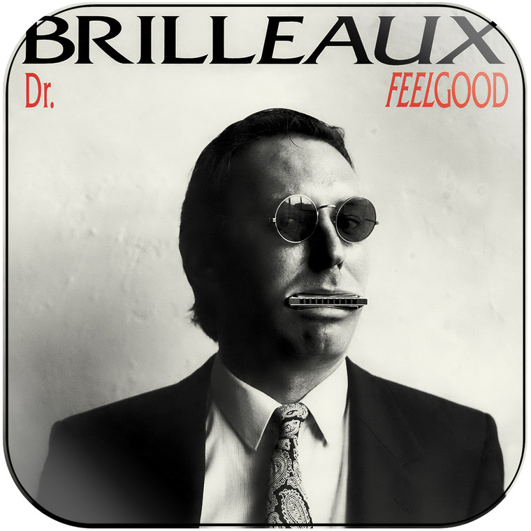 Dr Feelgood Brilleaux Album Cover Sticker