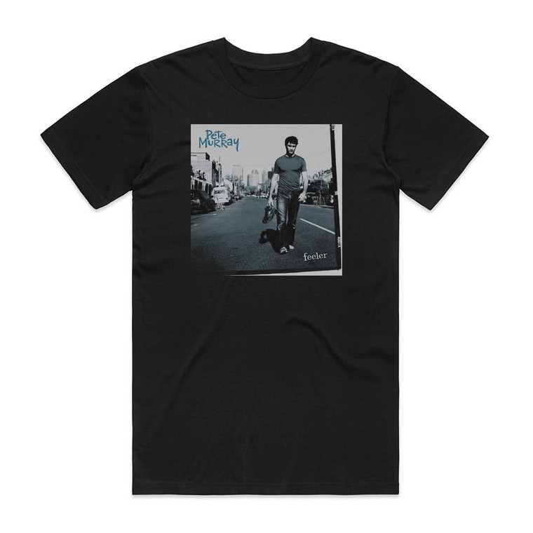 Pete Murray Feeler Album Cover T-Shirt Black
