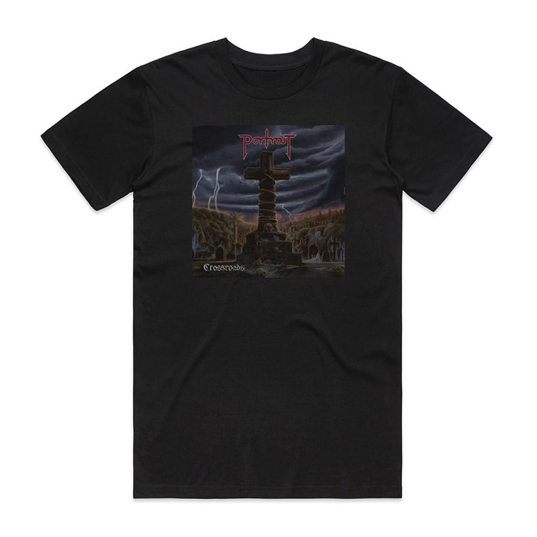Portrait Crossroads Album Cover T-Shirt Black