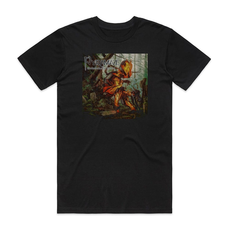 Pyramaze Melancholy Beast Album Cover T-Shirt Black