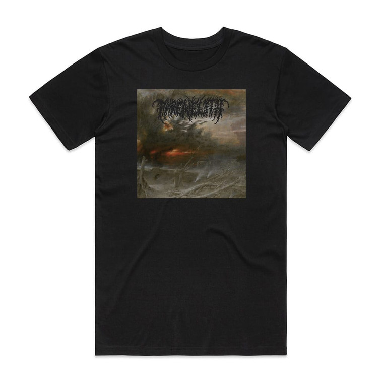 Phrenelith Desolate Endscape Album Cover T-Shirt Black