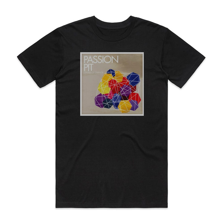 Passion Pit Chunk Of Change Album Cover T-Shirt Black