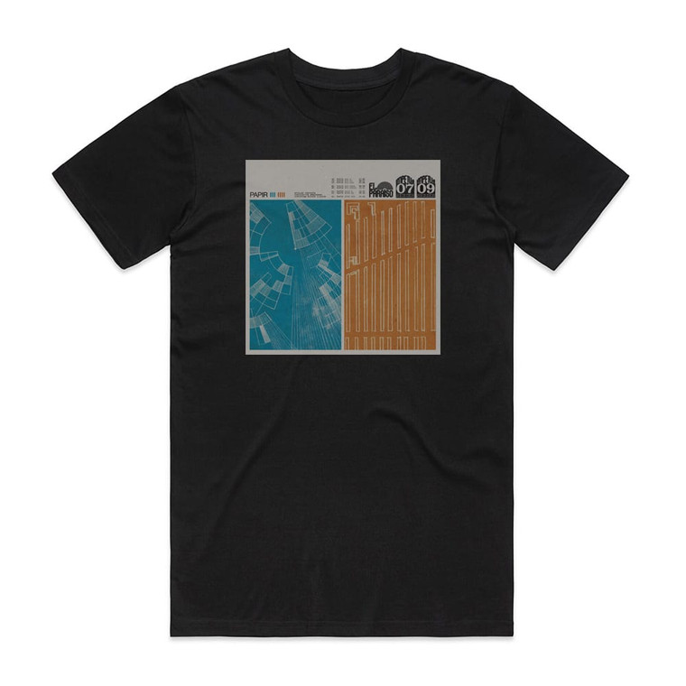 Papir Iii Iiii Album Cover T-Shirt Black