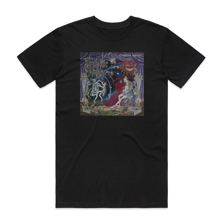 Psychotic Waltz A Social Grace Album Cover T-Shirt Black