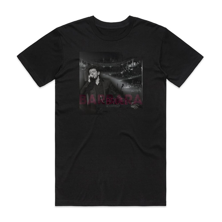 Patrick Bruel Barbara Le Chtelet Album Cover T-Shirt Black