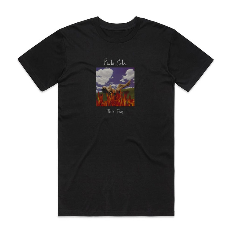 Paula Cole This Fire Album Cover T-Shirt Black