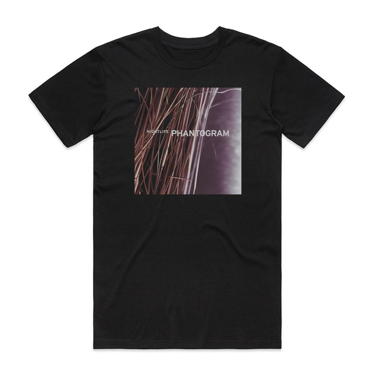 Phantogram Nightlife Album Cover T-Shirt Black