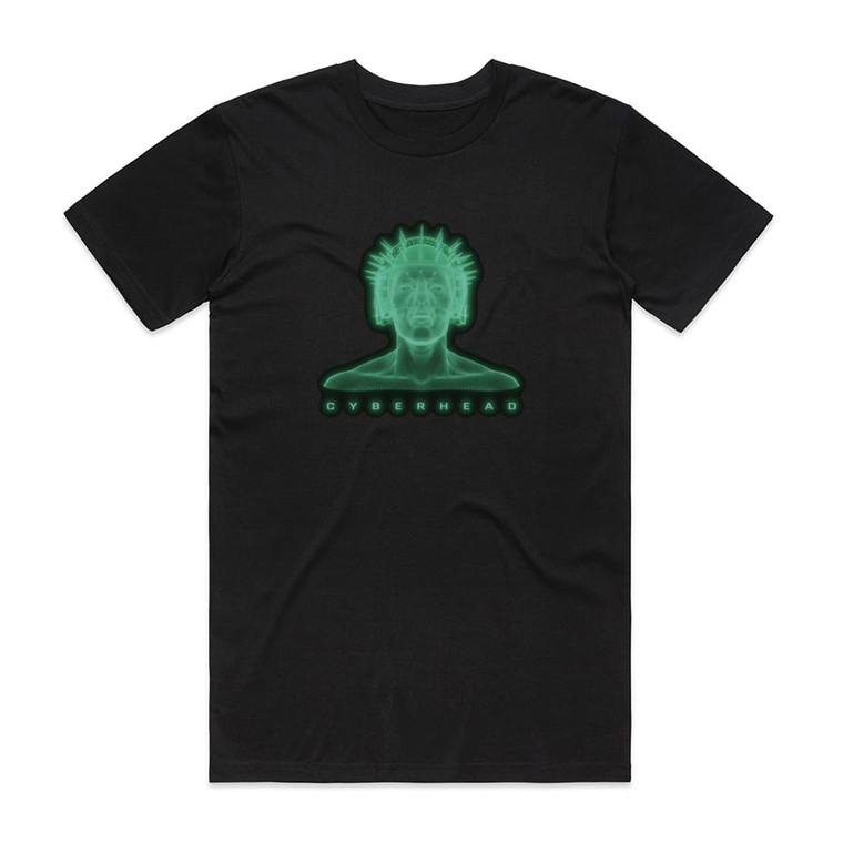 Priest Cyberhead Album Cover T-Shirt Black