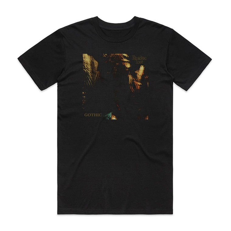 Paradise Lost Gothic Album Cover T-Shirt Black
