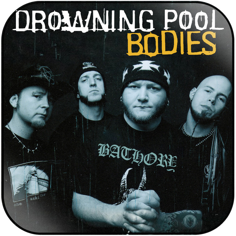 Drowning Pool Bodies Album Cover Sticker