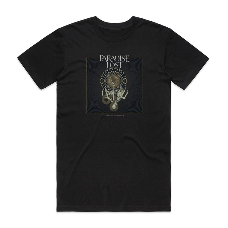 Paradise Lost Tragic Illusion Live At The Roundhouse London Album Cover T-Shirt Black