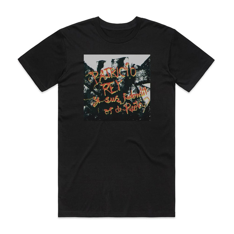 Patricio Rey y sus Redonditos de Ricota Gulp Album Cover T-Shirt Black