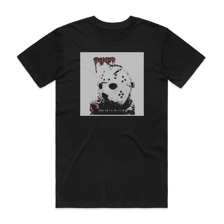 Paganizer Carnage Junkie Album Cover T-Shirt Black