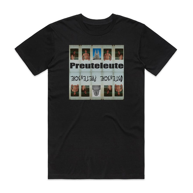 Preuteleute Ostensche Pretensche Album Cover T-Shirt Black