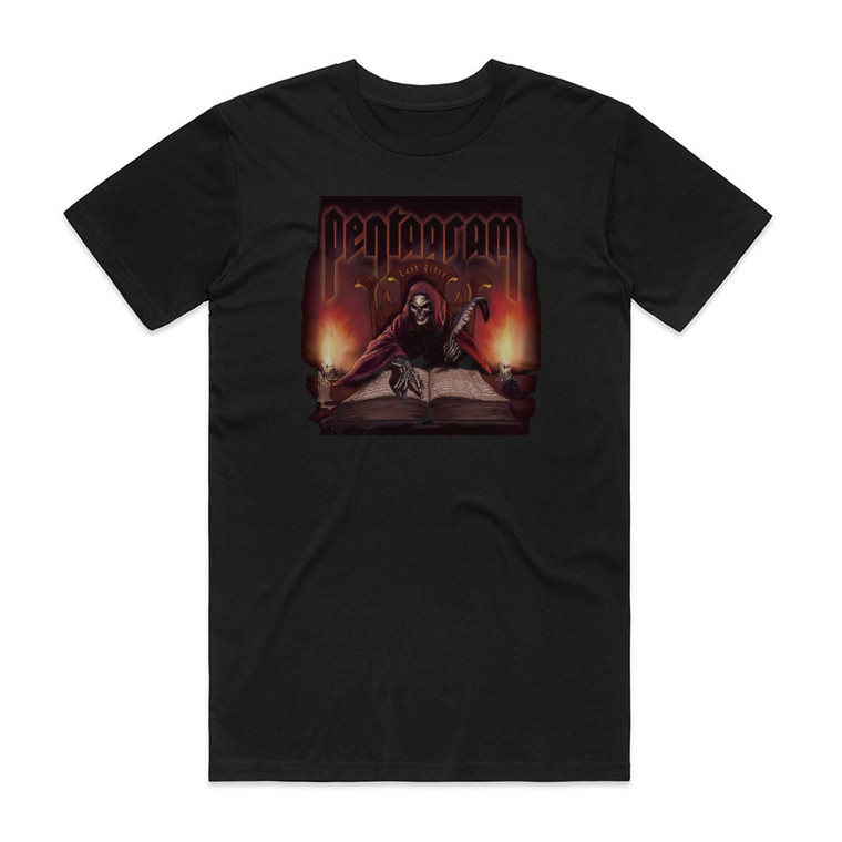 Pentagram Last Rites 1 Album Cover T-Shirt Black