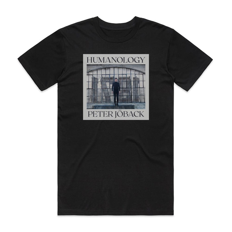 Peter Joback Humanology Album Cover T-Shirt Black