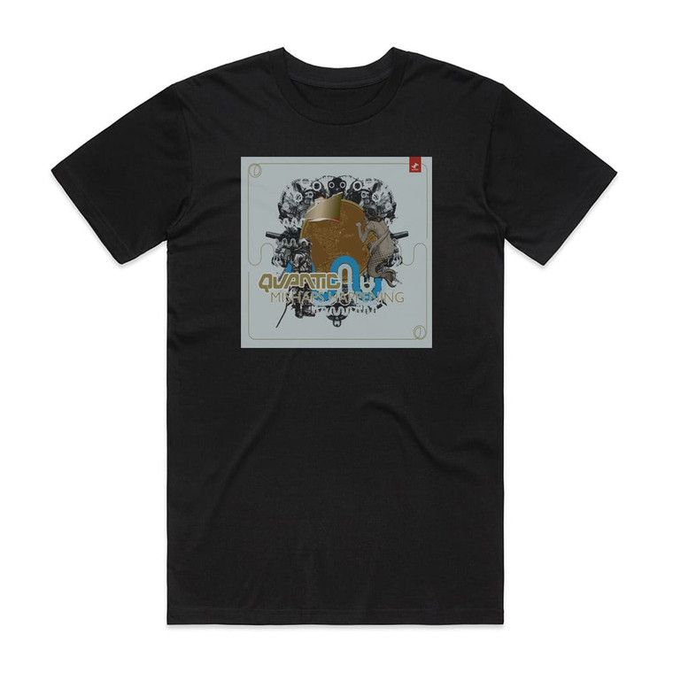 Quantic Mishaps Happening 1 Album Cover T-Shirt Black