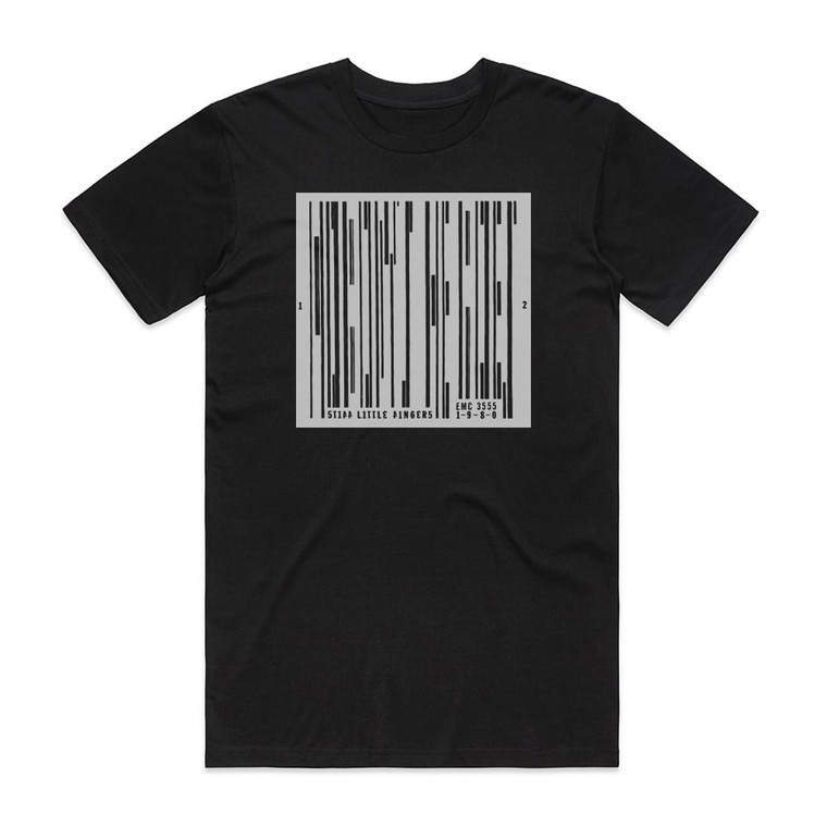 Stiff Little Fingers Nobodys Heroes Album Cover T-Shirt Black
