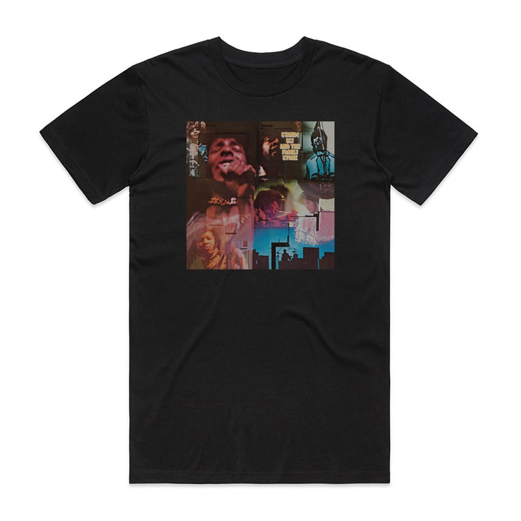 Sly and The Family Stone Stand 1 Album Cover T-Shirt Black