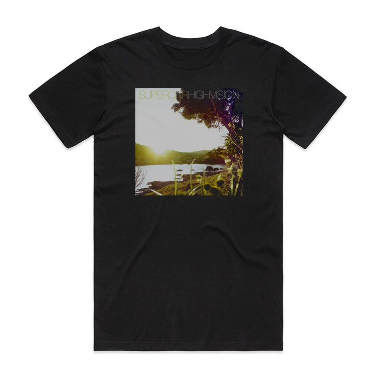 SUPERCAR Highvision Album Cover T-Shirt Black