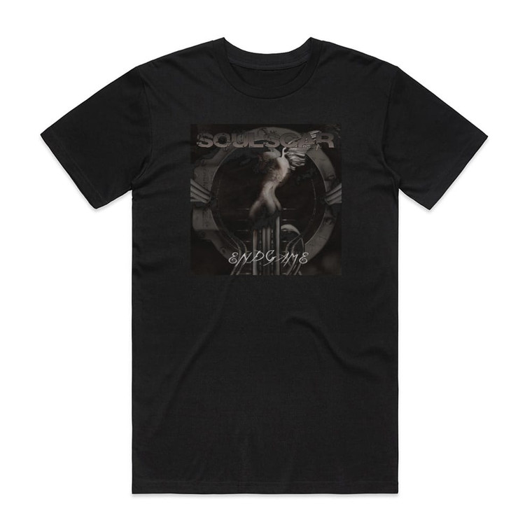 Soulscar Endgame Album Cover T-Shirt Black