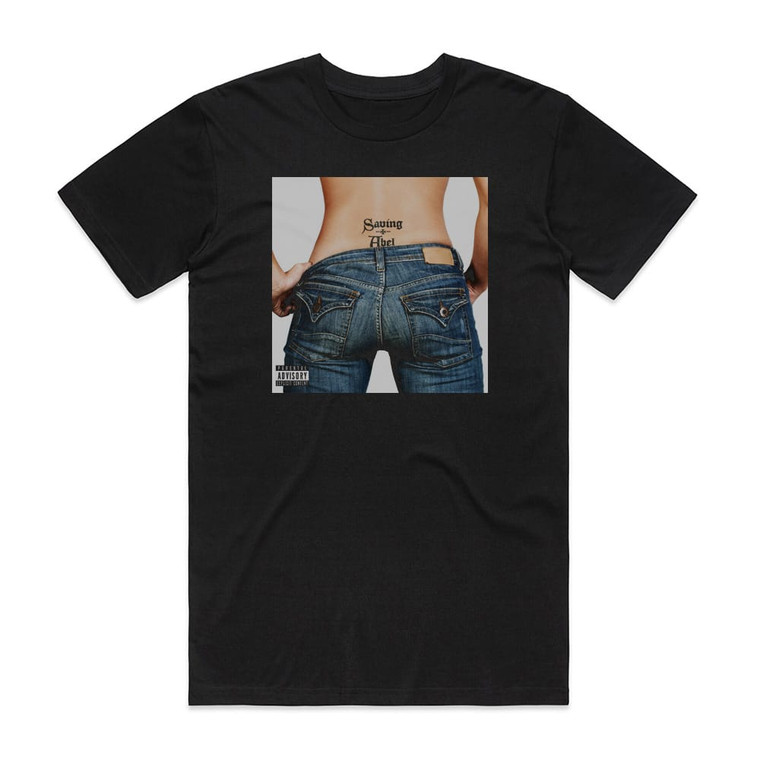 Saving Abel Saving Abel 1 Album Cover T-Shirt Black