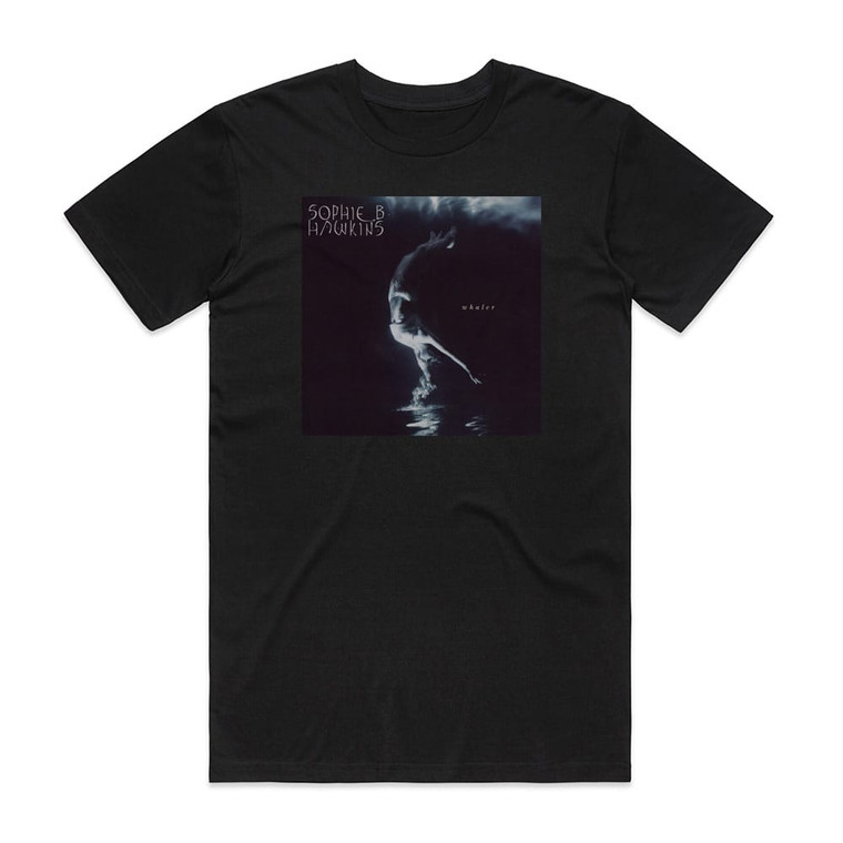 Sophie B Hawkins Whaler Album Cover T-Shirt Black