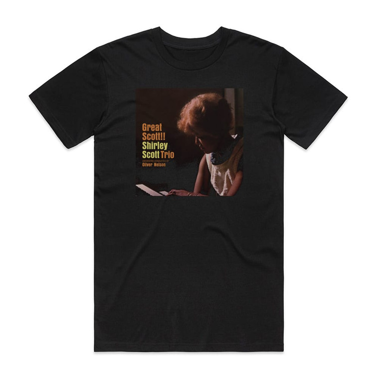 Shirley Scott Great Scott Album Cover T-Shirt Black