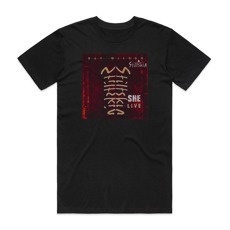 Stiltskin She Album Cover T-Shirt Black