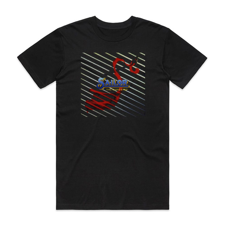 Sailor The Third Step Album Cover T-Shirt Black