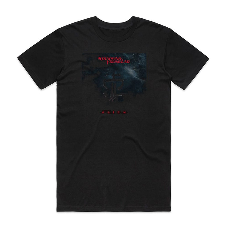 Strapping Young Lad Alien 1 Album Cover T-Shirt Black