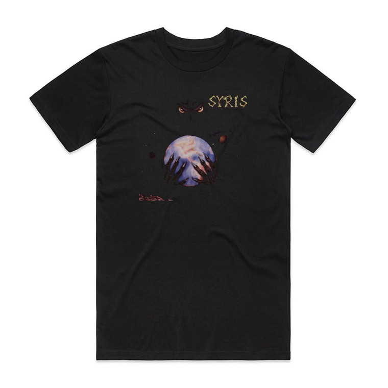 Syris Syris Album Cover T-Shirt Black