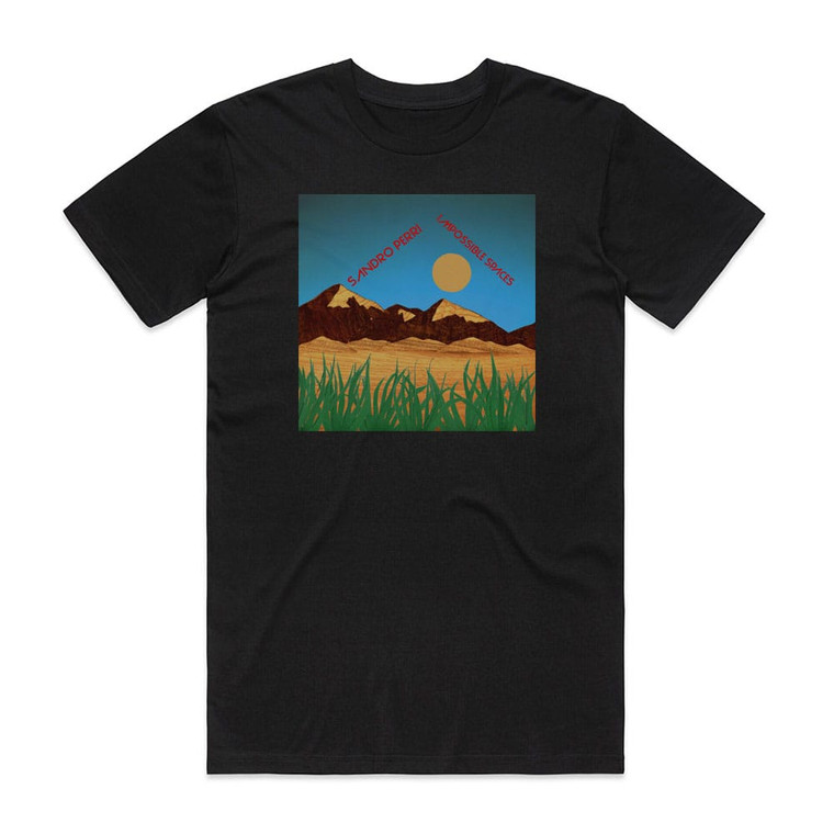 Sandro Perri Impossible Spaces Album Cover T-Shirt Black