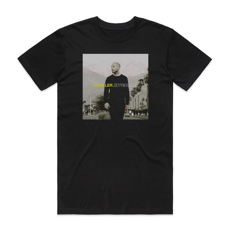 Schiller Zeitreise Ep Album Cover T-Shirt Black