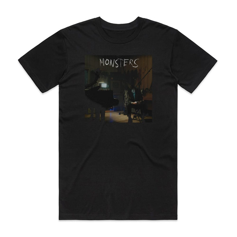 Sophia Kennedy Monsters Album Cover T-Shirt Black