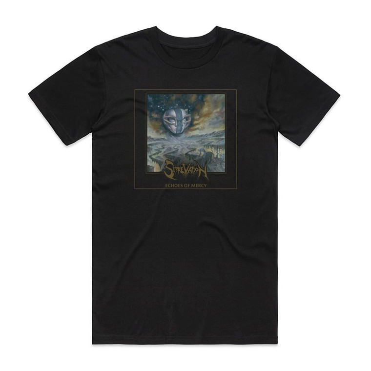 Seprevation Echoes Of Mercy Album Cover T-Shirt Black Seprevation Echoes Of Mercy Album Cover T-Shirt Black