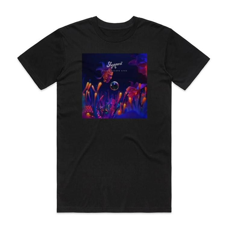 Sheppard Kaleidoscope Eyes Album Cover T-Shirt Black