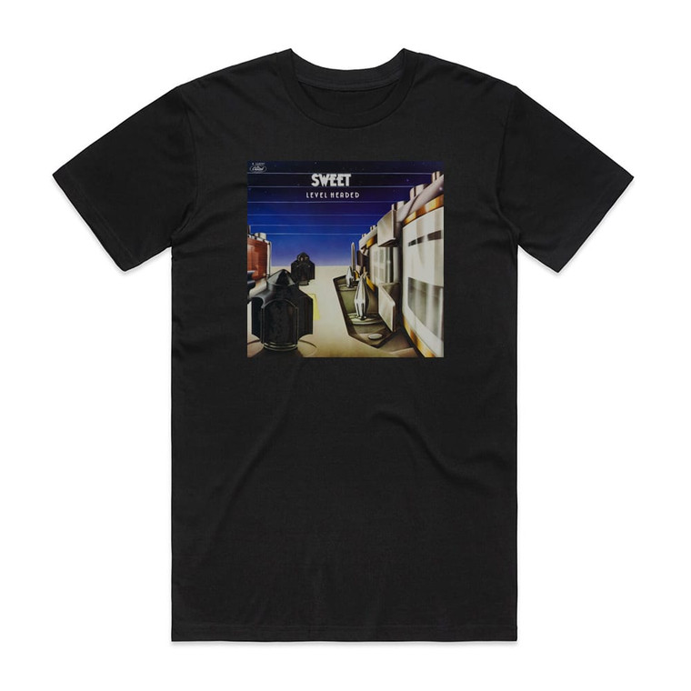 Sweet Level Headed 3 Album Cover T-Shirt Black