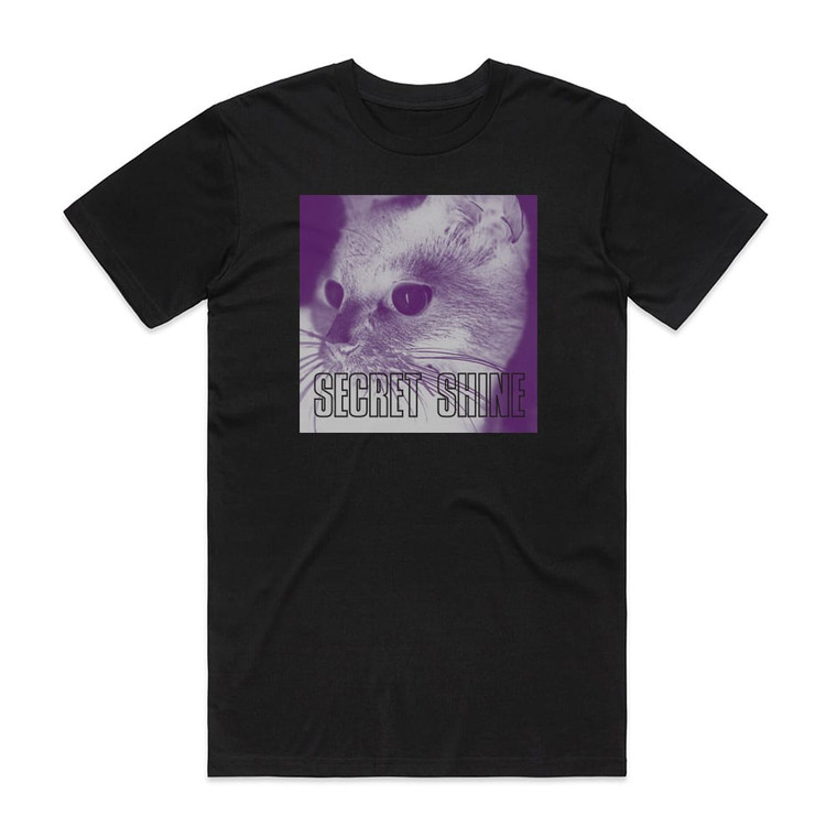 Secret Shine Untouched Album Cover T-Shirt Black
