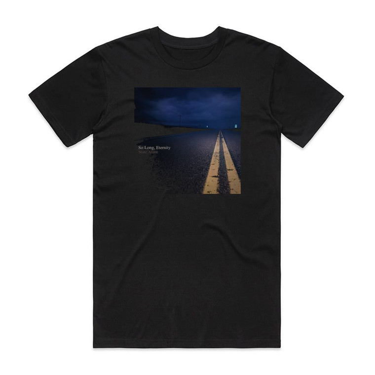 State Azure So Long Eternity Album Cover T-Shirt Black